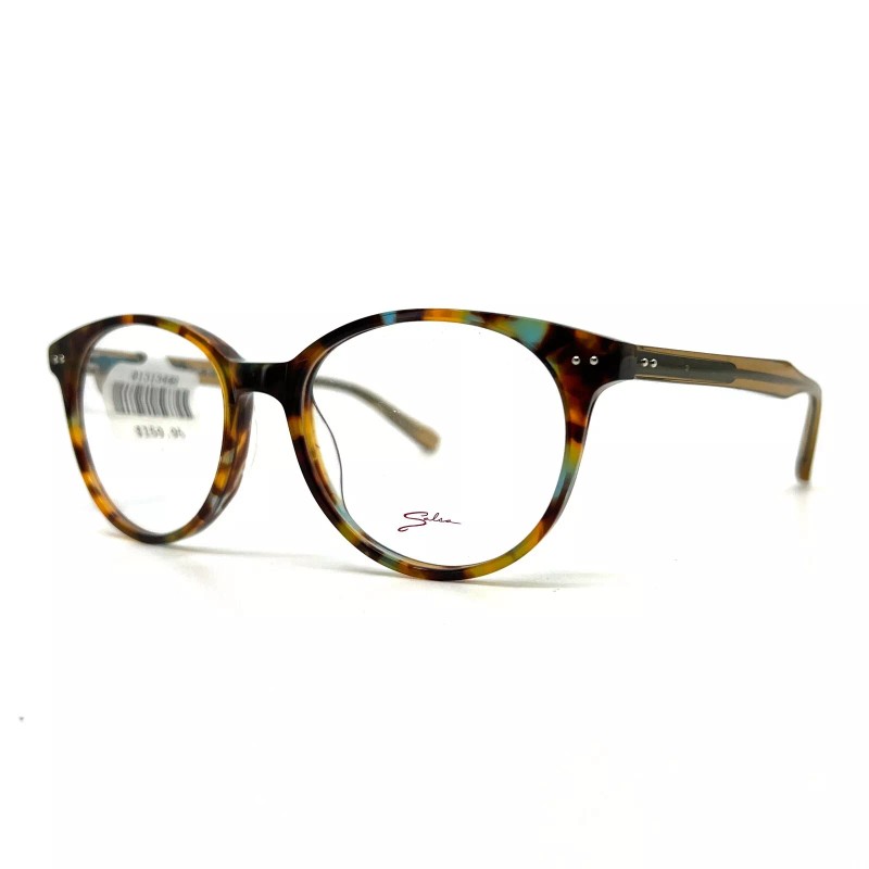 Salsa Eyeglasses Frames SA 6008 TO/BL multicolor brown round optical