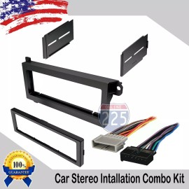 225FWY Car Radio Stereo Dash Install Kit Harness 1974-2003 Chrysler Plymouth Dodge Jeep