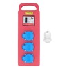Portable Socket Box 3 Position 3 Hole Outlet IP54 Mobile