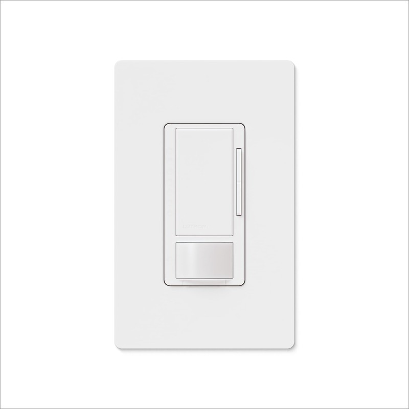 Lutron Maestro 0-10-Volt Dimmer Sensor Switch, 8A, 120-277-Volt/Single-Pole or 3-Way,