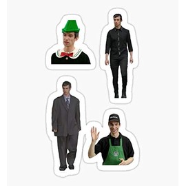 Nathan for You Variety Packs - Pack of 3 Stickers - Auto, Wall, Laptop, Cell, Truck Sticker for Windows, Cars, Trucks