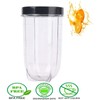 Nicoone Pack of 3 Replacement Cups for Magic Bullet 250