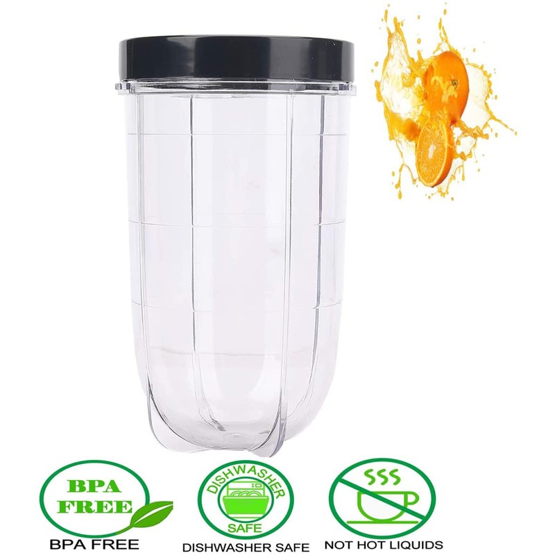 Nicoone Pack of 3 Replacement Cups for Magic Bullet 250