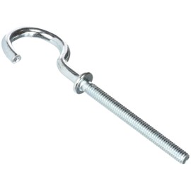 Molly m64406-xj Round Hooks Diameter 4 x 40 mm, Grey, Set of 6)