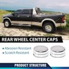 PIT66 Rear Wheel Center Hub Cap, Compatible with Dodge Ram
