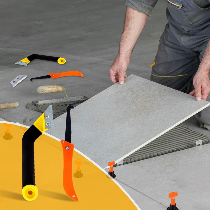 17 Pcs Pro Grout Removal Repair Tool, Grout Rake with