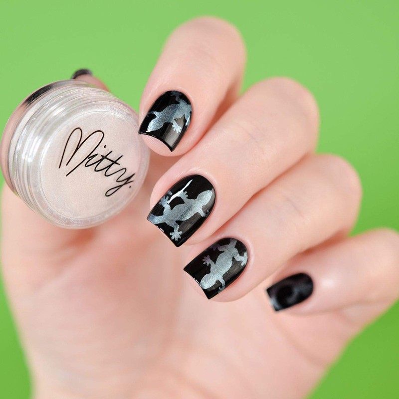 Whats Up Nails - Lizard Vinyl Stencils for Nail Art