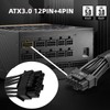CY ATX3.0 PCI-E 5.0 Power Modular 12VHPWR Cable 16Pin to