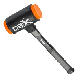 Titan DBX 63628 28oz Dead Blow Hammer with Interchangeable Polyurethane Striking Faces