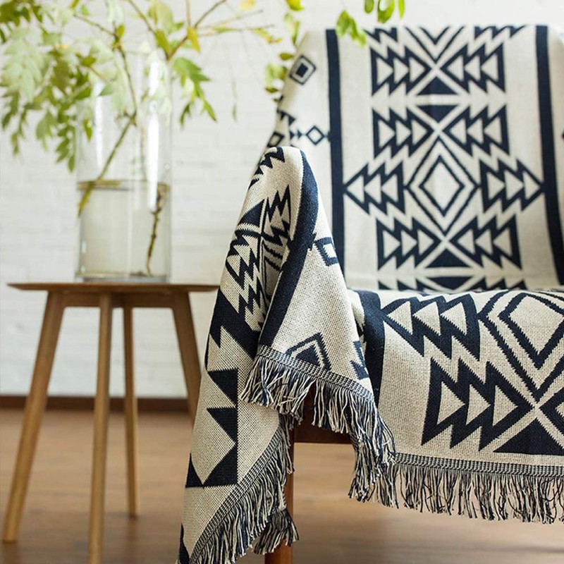 bluecookie_jp Scandinavian Style Multi Cover Sofa Cover, 35.4 x 35.4