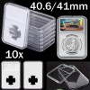 10PCS Coin Slab Display Holder Storage 40.6 mm AMERICAN SILVER