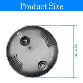 GLADFRESIT Hearing Aid Earwax Filters Portable and Easy-to-Use Cerumen Shield to Preventing Earwax Buildup in Hearing Aids (Phonak 4 * 4 * 0.6cm)