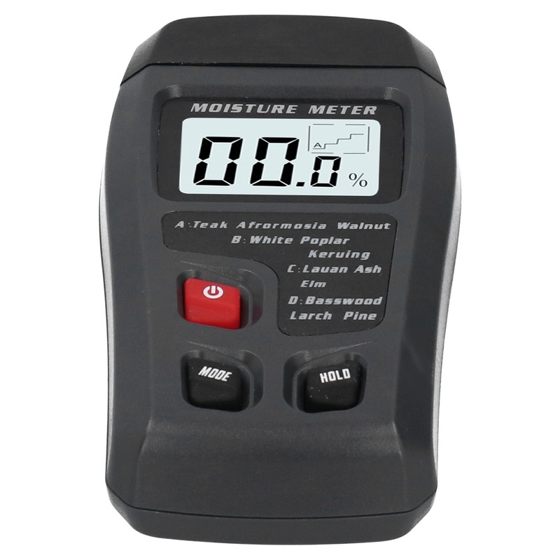 Wood Moisture Meter Handheld LED Digital Humidity Tester Detector Moisture