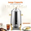 3.5 Gallon Hot Beverage Dispenser,Stainless Steel Coffee Urn Electric Hot