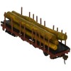 Bachmann ACF 40' Log Car 1906 - 1935 Version -
