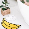 FROZZUR Banana Bath Mat, Bath Mats for Bathroom Cute Yellow