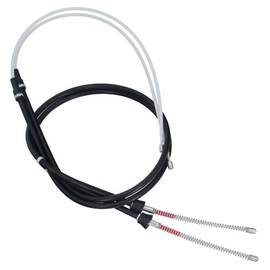 GEPCO 2 x Handbrake Cable Rear Left and Right Compatible with VW Polo 9N Seat Cordoba Ibiza III Skoda Fabia I II 6Q0609721B