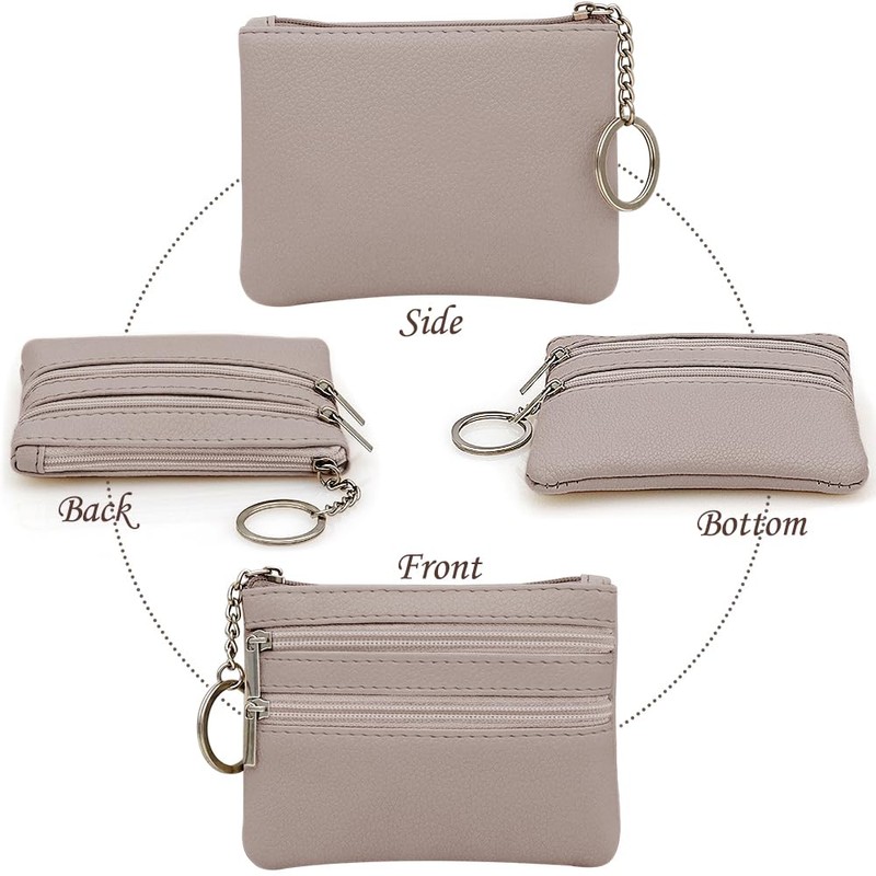 Coinpursepouch, khaki, leisure