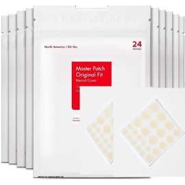 Generic Master Patch Original Fit_Blemish cover 2 Pack 48 Patches (Three different sizes 1 + 1(Korean Cosmetics) 48patches (18 Large Dots, 10 Medium Dots, 20 Small Dots) KOREAN_IMPORT