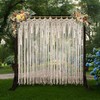 Transcosy Macrame Curtain Boho Doorway Curtains,Handmade String Backdrop Panel Hippie