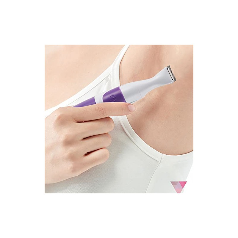 Depiladora Electrica Mujer, Recortadora de Depilación Portátil Impermeable 2 en