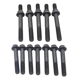 FEFAXIQI 3944655 Exhaust Manifold Bolts Studs Replacement for Dodge Ram 5.9 6.7 Cummins 2003-2019