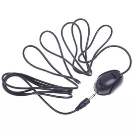 AIMALL 3.5MM Car Radio External Microphone | High-Sensitivity Bluetooth Mic for GPS, Sony in-Dash Stereo Receivers, Hands-Free Communication, 300cm Cable Length