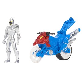 Power Rangers 43078 Dino Supercharge Cycle and Silver Figure