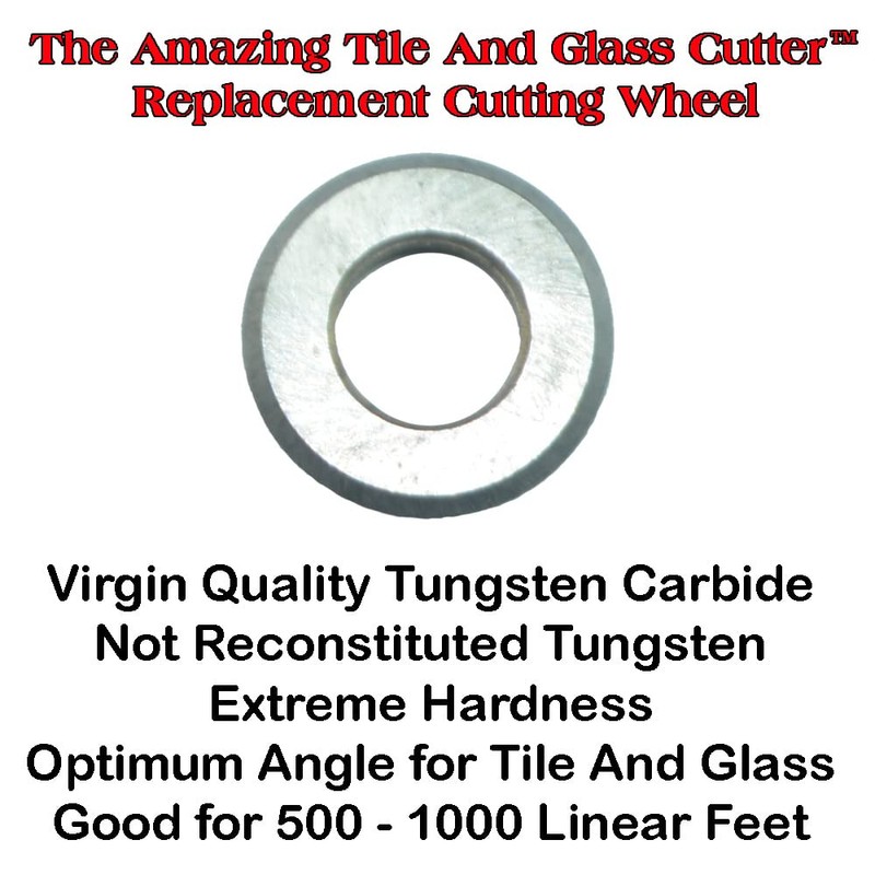 Replacement Wheel The Amazing Tile And Glass Cutter Tungsten Carbide