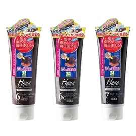 Tenstar Henna Color Treatment Rinse for Gray Hair Tenstar Soft Black