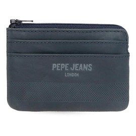 Pepe Jeans Joumma Bags Deep Wallets Casual Faux Leather Wallets, charcoal, Wallet