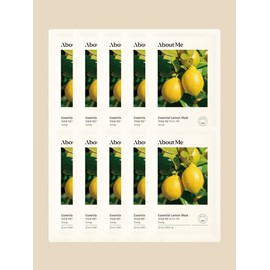 Essential Lemon Mask Sheet 10 sheets / 에센셜 레몬 마스크 시트 10매