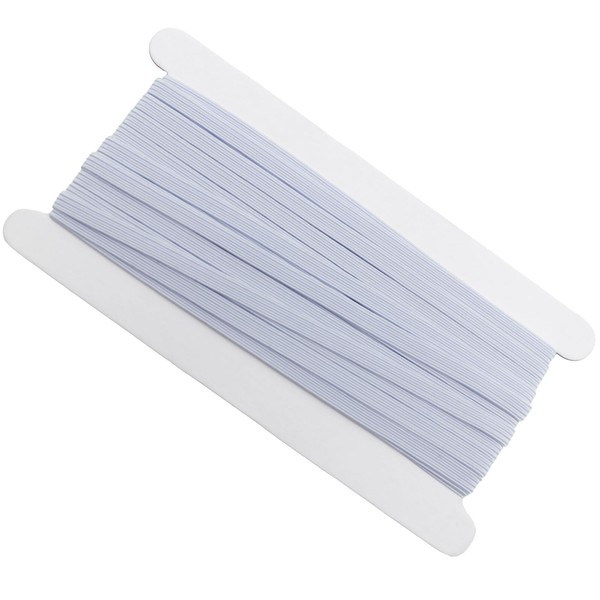 iwiio Elastic for Sewing 1/4 Inch 11 Yards White Elastic