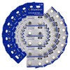 BlueDot Trading 30 AG2 396A LR726 Button Cell Batteries for