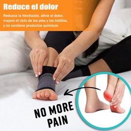 Calcetines Fascitis Plantar, Tobilleras para Esguince, Tobillera Deportiva Elástica Calcetines, Calcetines Compresión para Mejorar Circulación Sanguínea, Calcetines Deportiva Hombre y Mujer, 1 Par (Beige, L/XL)