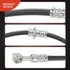 A-Premium Rear Driver and Passenger Side Brake Hydraulic Hose Compatible