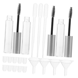 Baluue 1set Mascara Empty Tube Leak Eyelash Cream Tube Mascara Tube Empty Soap Dispenser Tube Kit Falsies Mascara Tubes Empty Lipstick Empty Tubes Pump Empty Eyelash Tube Bottles 32pcs