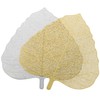 AYLIFU 2 PCS Tea Leaf Strainer Bodhi Leaf Shape Tea