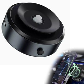 Gsnagole Suction Magnetic Phone Car Mount,Magnet Suction Cup Vacuum Car Phone Holder,Strong Vacuum Suction,for Car, Gym, Mirror, Shower Phone Holder Compatible (Black)