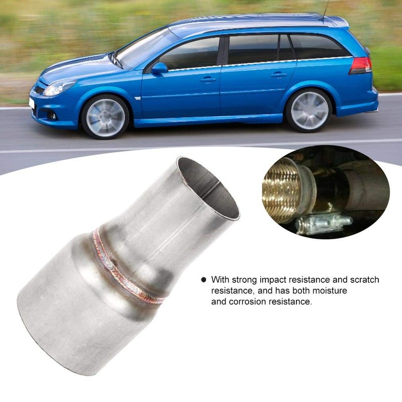Reducer Adapter, 2.5in to 1.75in Exhaust Reducer Connector Pipe Standard