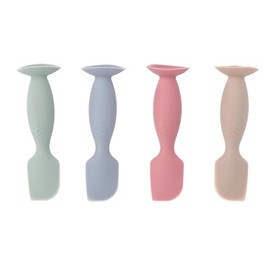 Esptula en Crema para Paales de beb, Aplicador de Ungento Suave, Cuchara Multifuncional de Silicona para Recin Nacidos                                