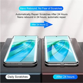 SRSRROP Hydrogel Displayschutzfolie für Honor Magic V Flip 2 6.82", 3 Stück Weich TPU Schutzfolie -Klar HD Hydrogel Film- Weich Hydrogel Folie HD -Super Haptik & Kinderleichte Anbringung