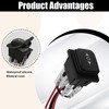 Self-Locking Waterproof Rocker Switch Polarity Reverse Switch Toggle Switch Micro
