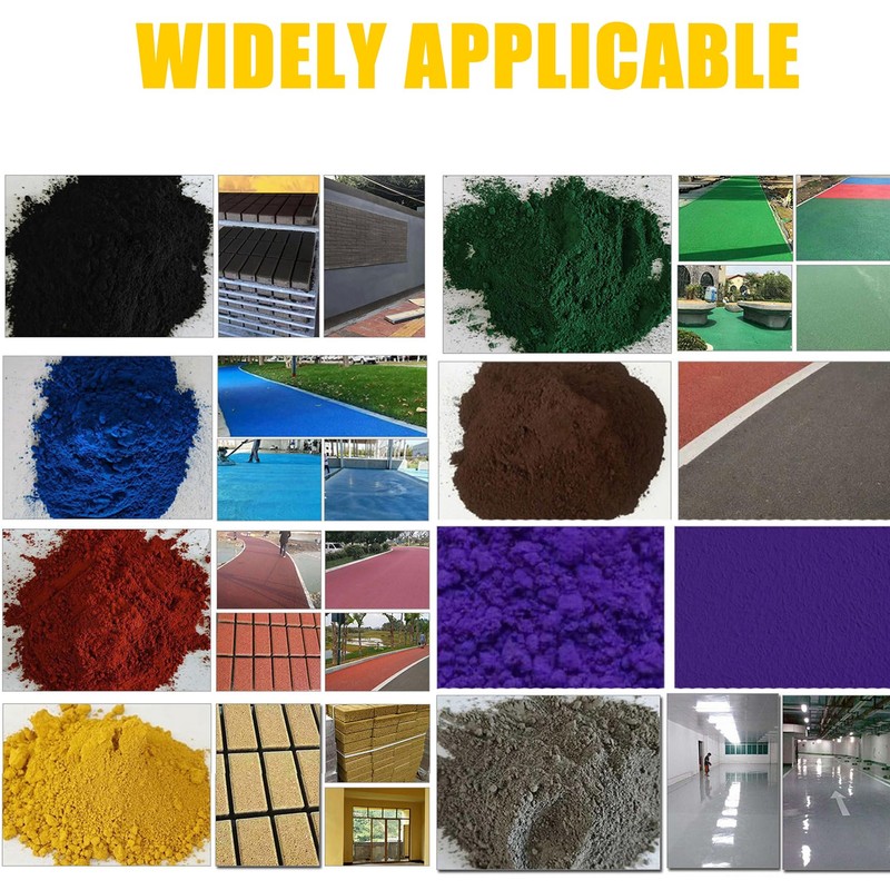AOSWTLIF 8 oz Black Iron Oxide Powder - Concrete Pigment