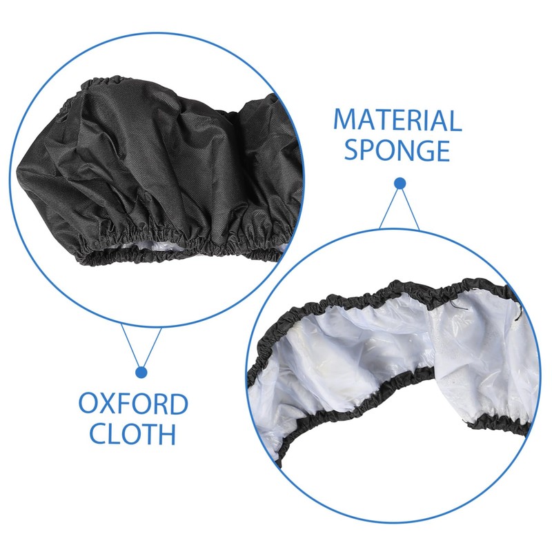 Mipcase 1Pc Trampoline Cover Replacement Black Sponge Protector for Round
