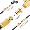 2 Pack Garden Hose Tap Connector - 3/4 inch Brass