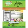 Shiitake Mushrooms (Dried, Whole) (8 oz, ZIN: 523837)