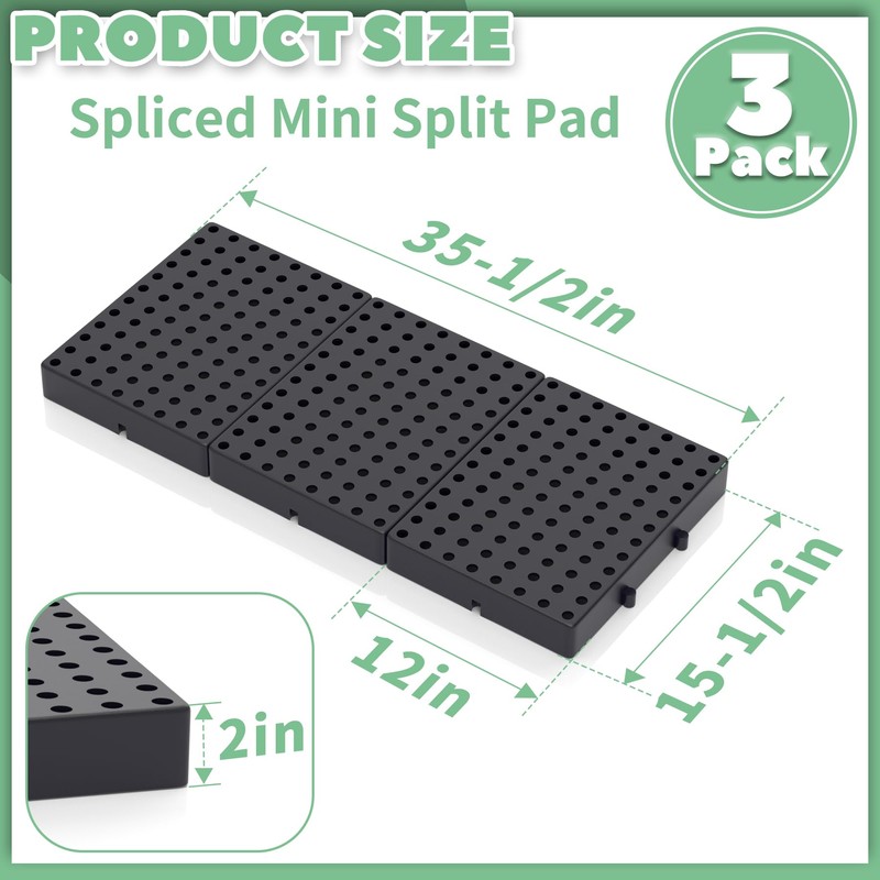 Memrita Spliced Mini Split Pad for Ductless Air Conditioner Heat