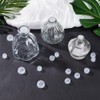 GORGECRAFT Pack of 60 Plastic Bottle Caps in 3 Sizes