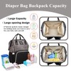 Leopard Print Diaper Bag Backpack Multi-Function Diaper Bag for Baby